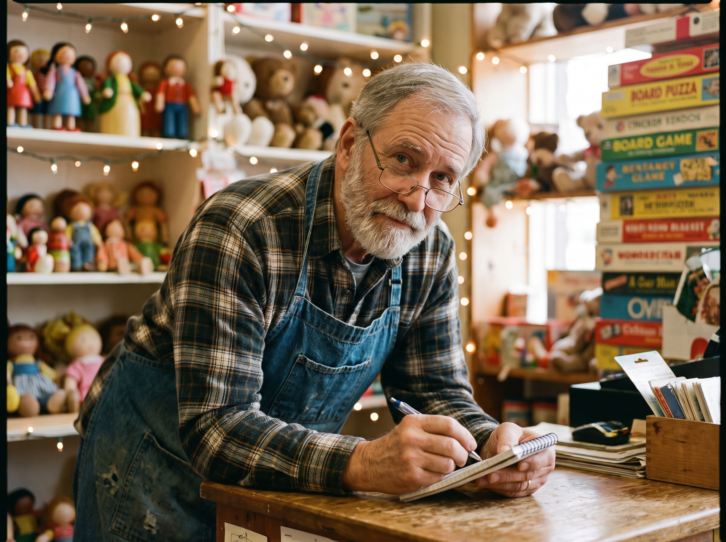 30 years behind the counter — the shopkeeper's list