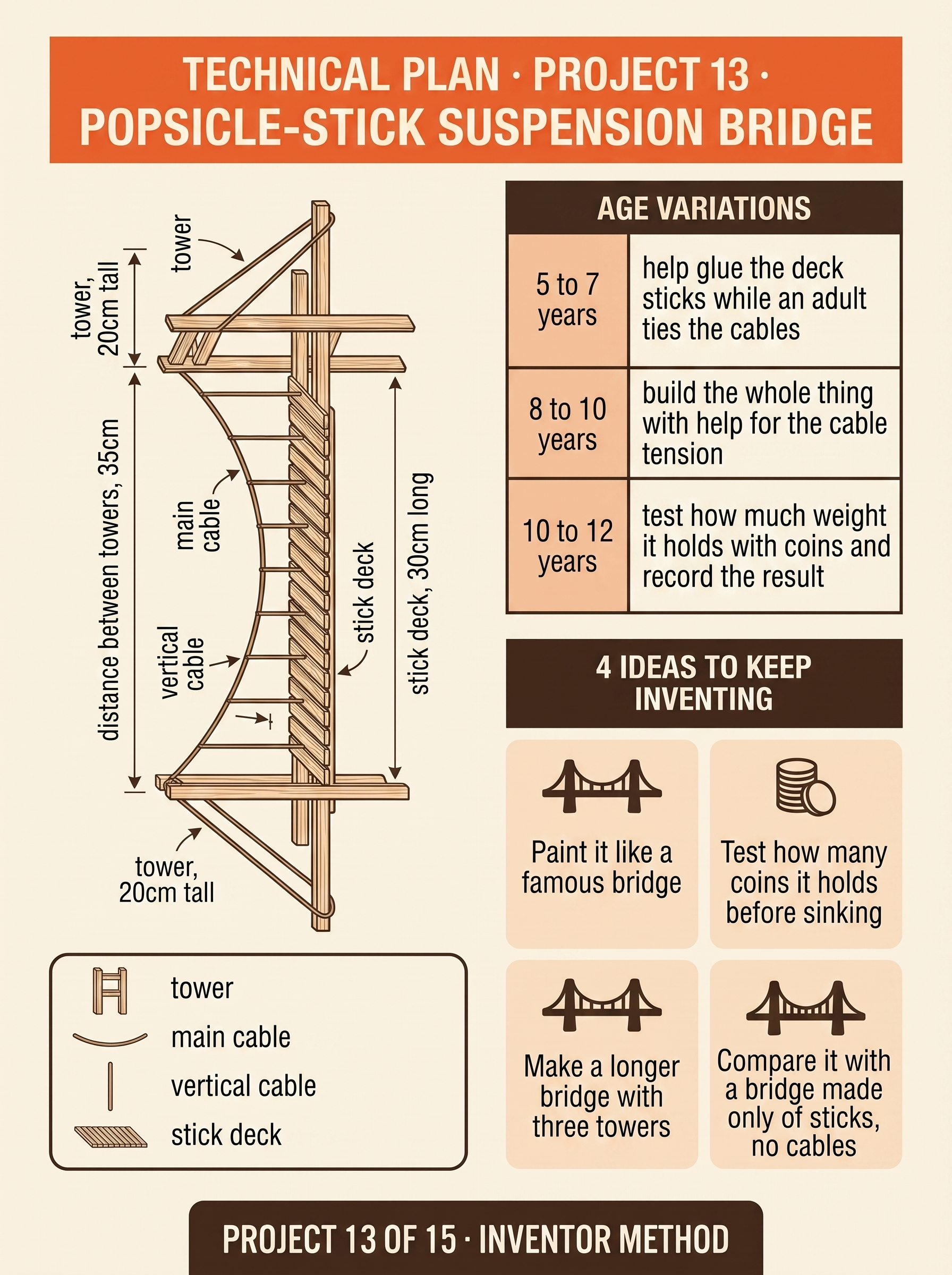 Ebook project 8 - Suspension Bridge technical plan