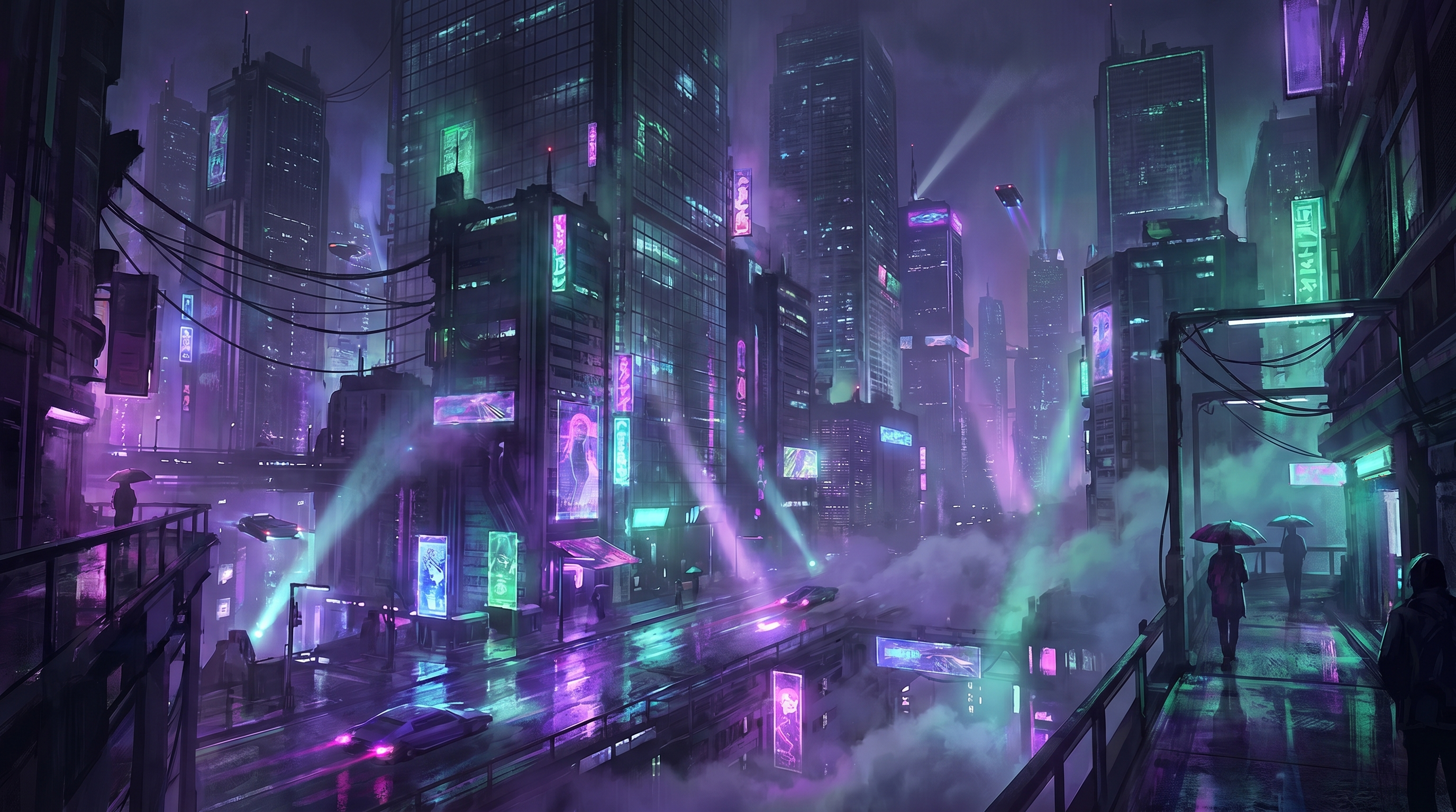 Neon Dreamscapes