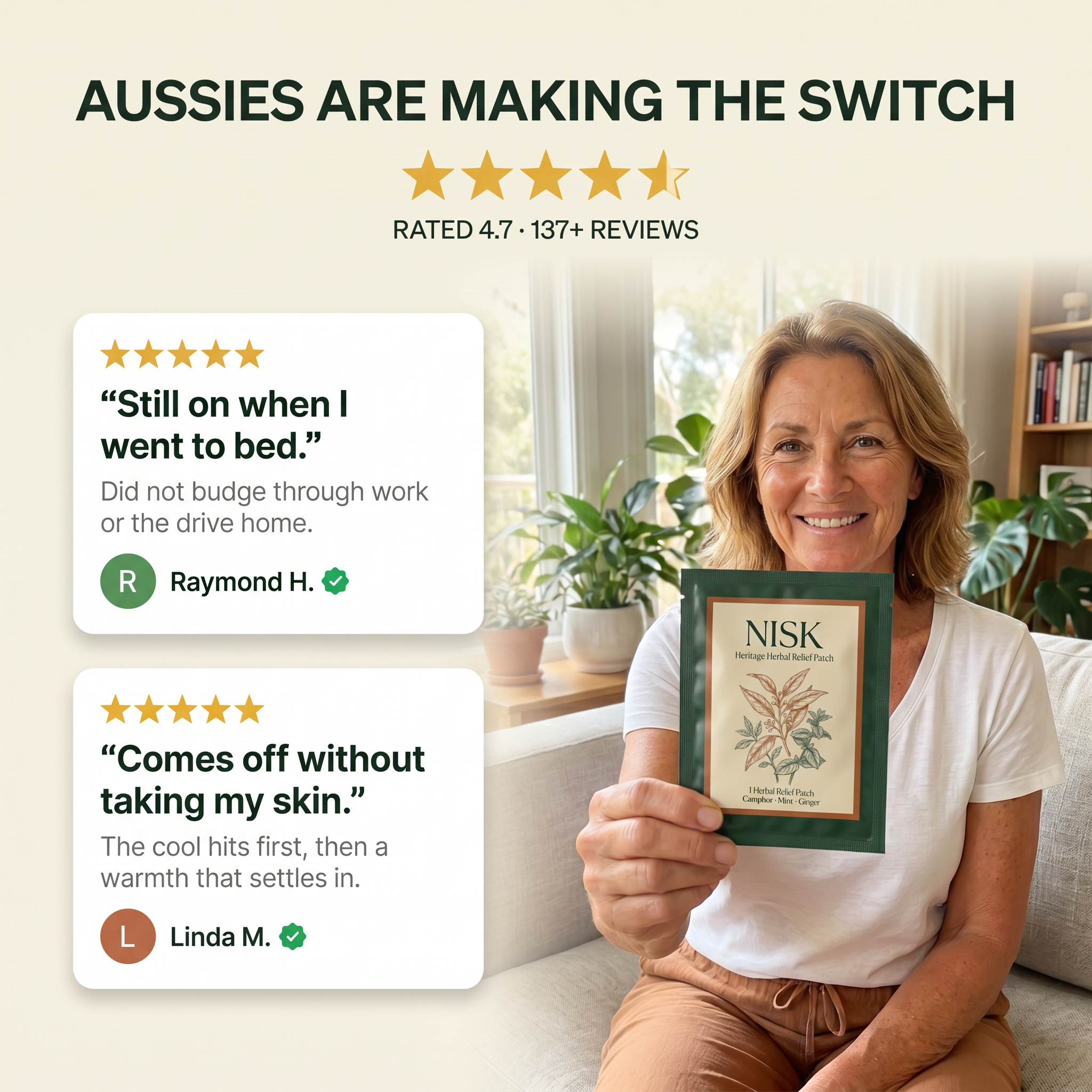 Aussies are making the switch — rated 4.7