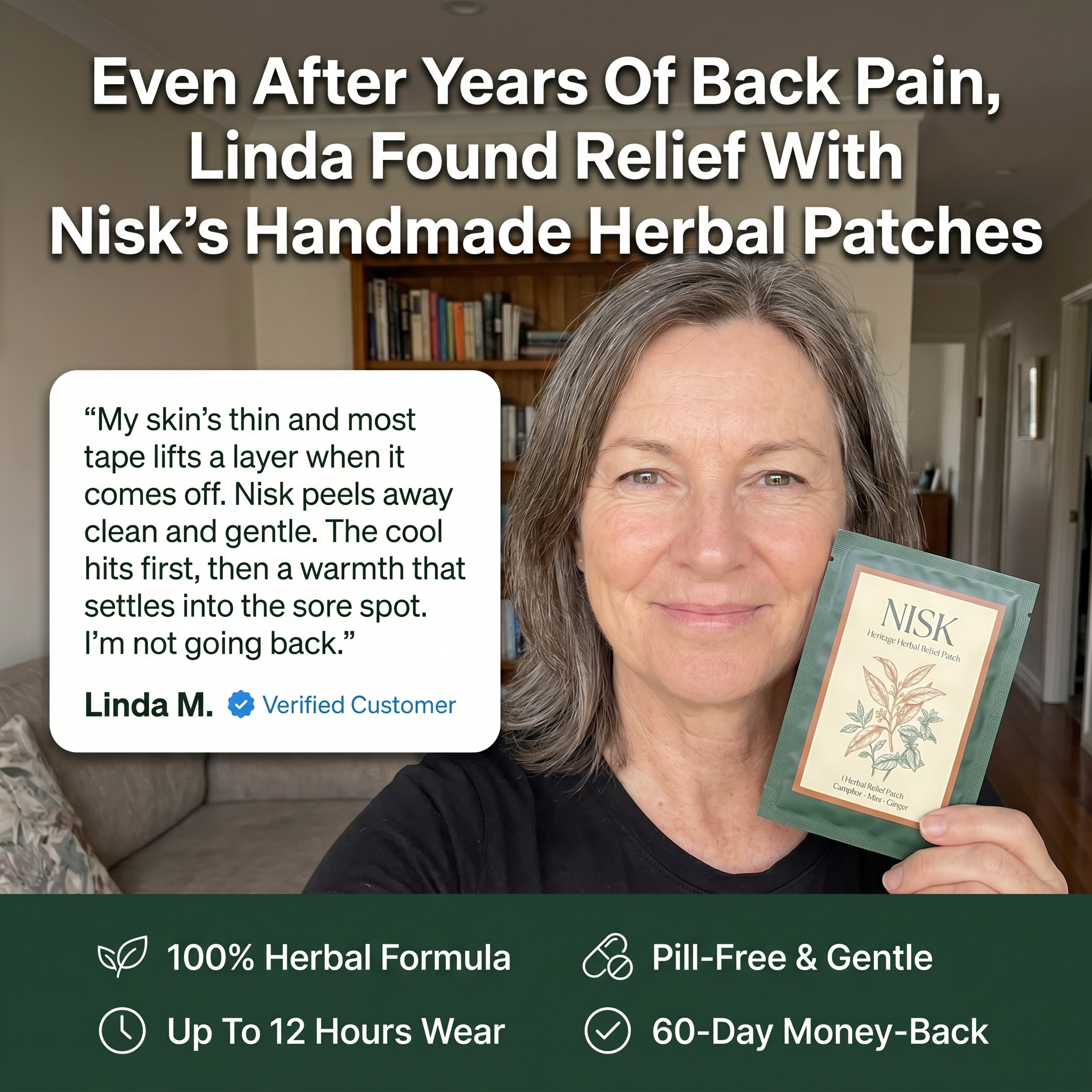 Linda M. - verified customer review