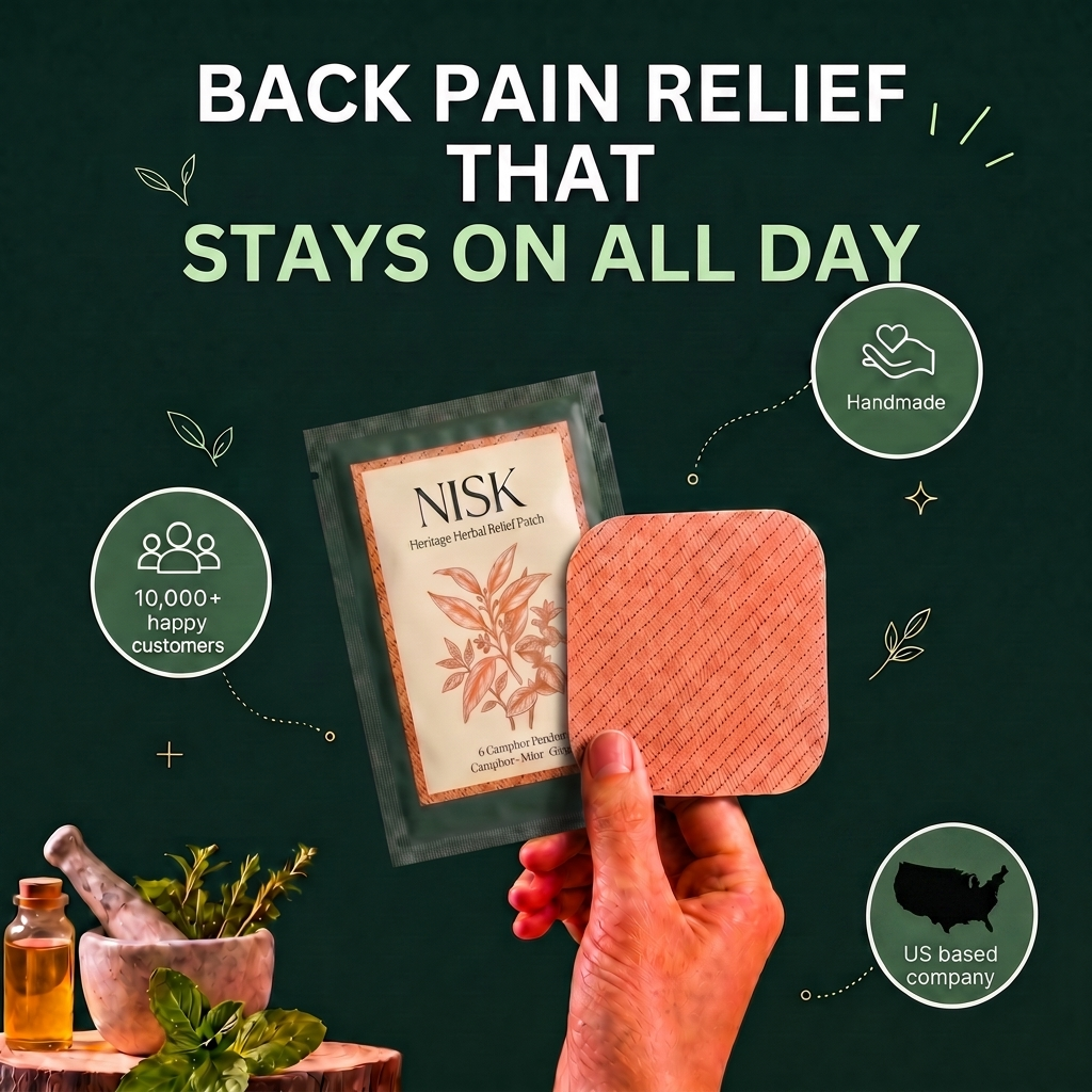 NISK Herbal Back Pain Patches