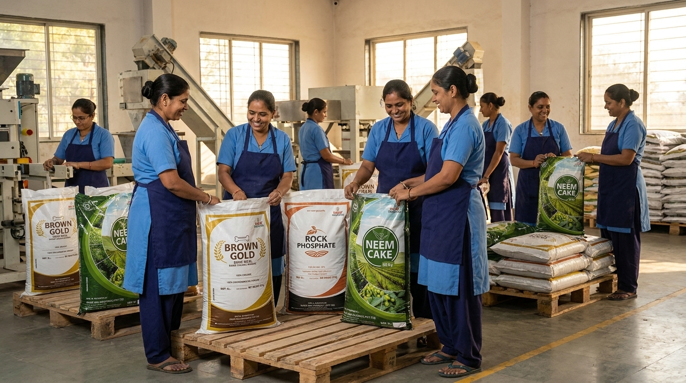 Women workforce at MSAF Organics
