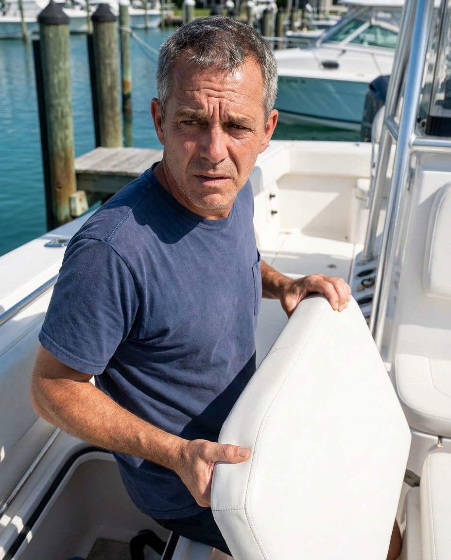 Boat owner discovers rodent damage