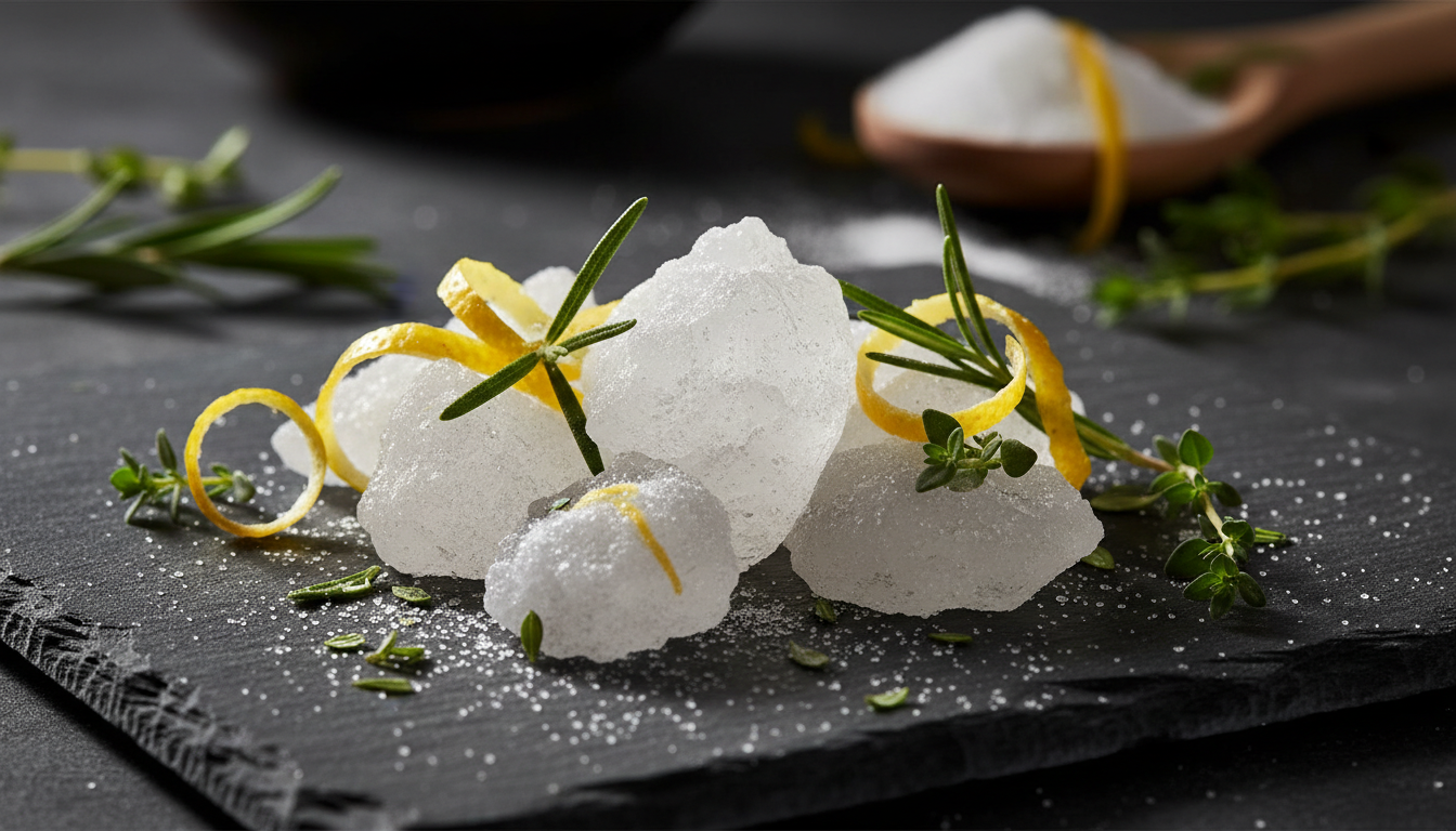 Baking soda crystals dramatic