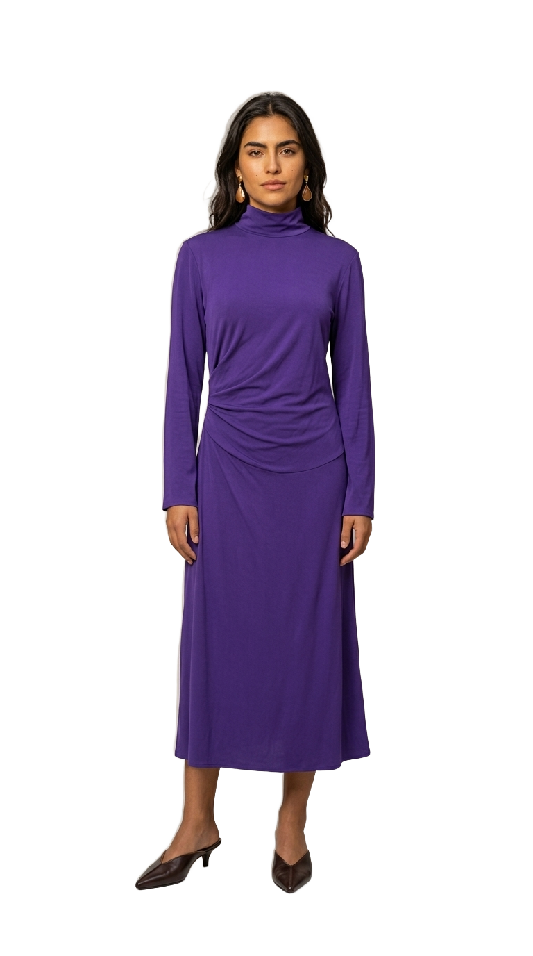 Purple Drape, Brown Mule