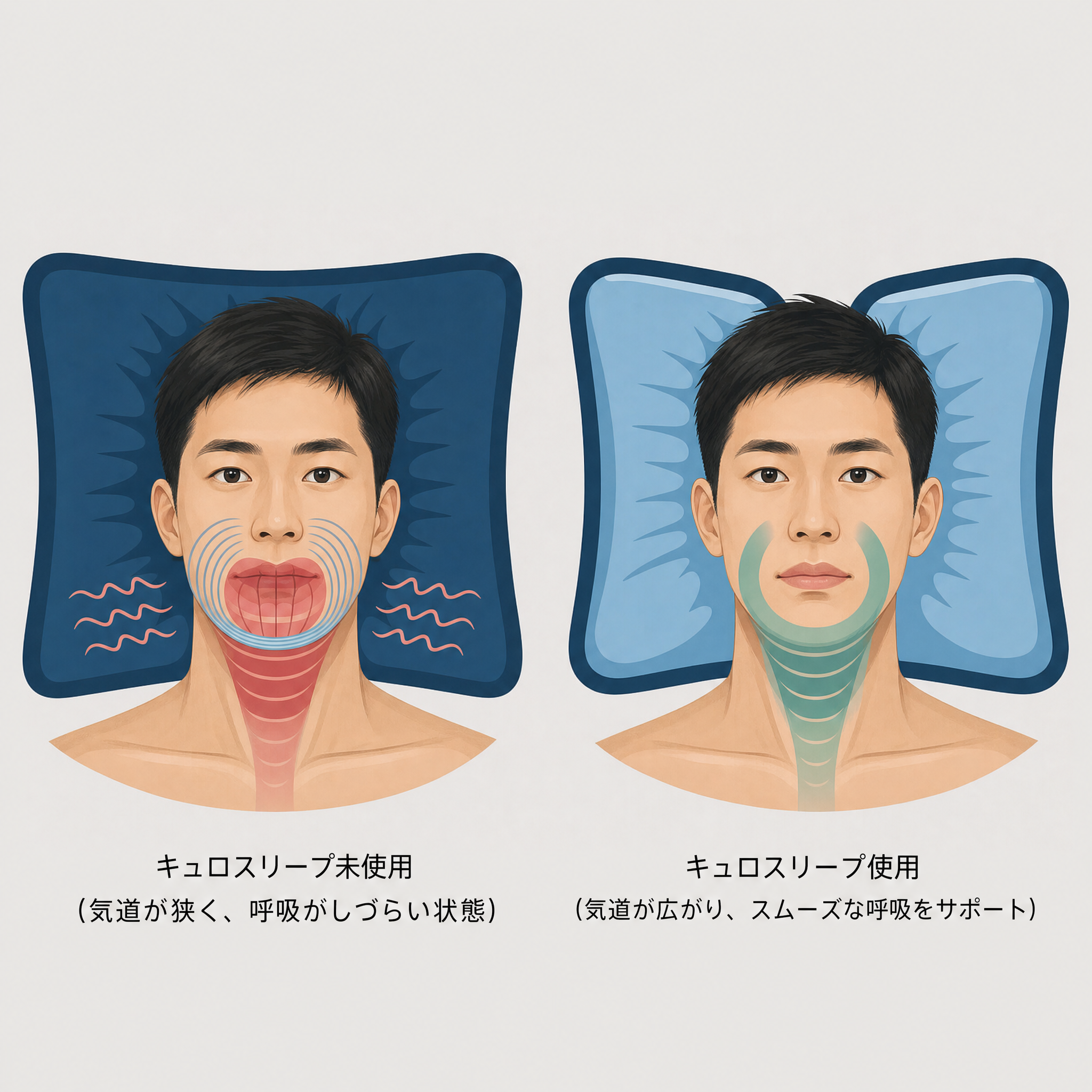 Airflow Pro™ | 睡眠時の呼吸を支える快眠まくら サムネイル 7