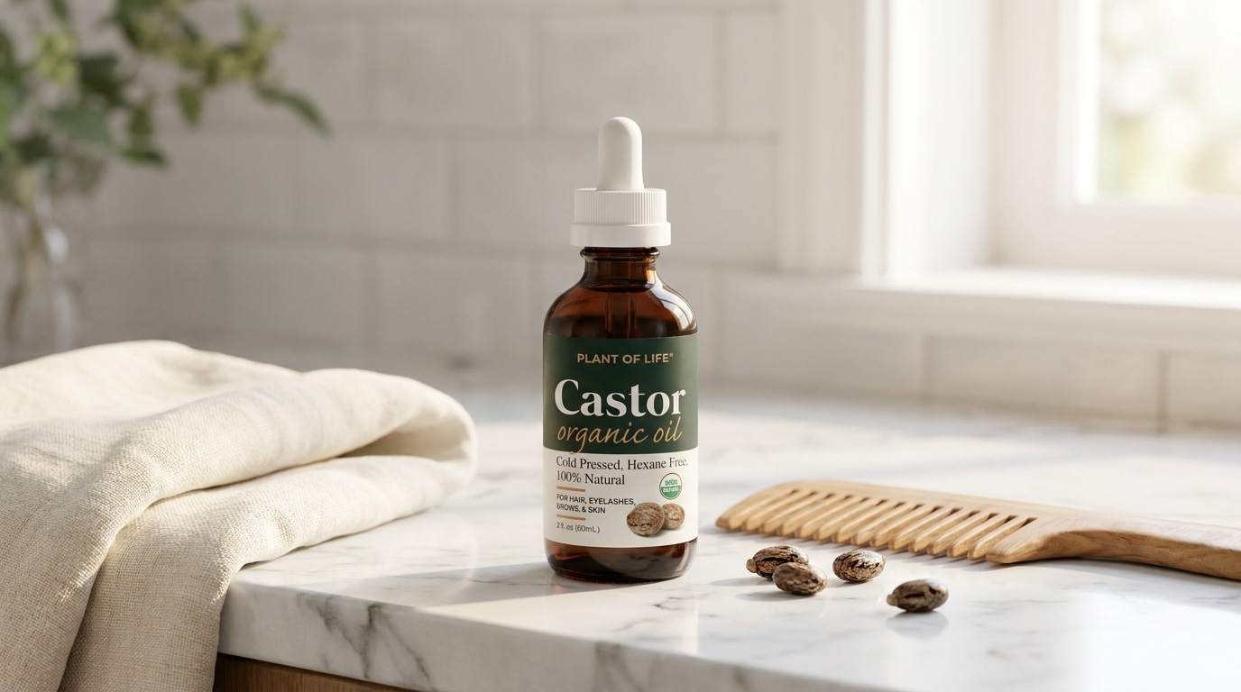 The Complete Guide to Castor Oil: Hair, Lashes, Brows & Skin