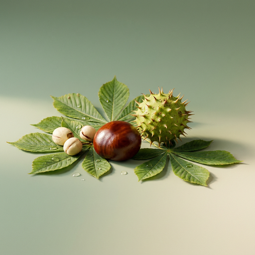 Horse chestnut botanical with aescin extract