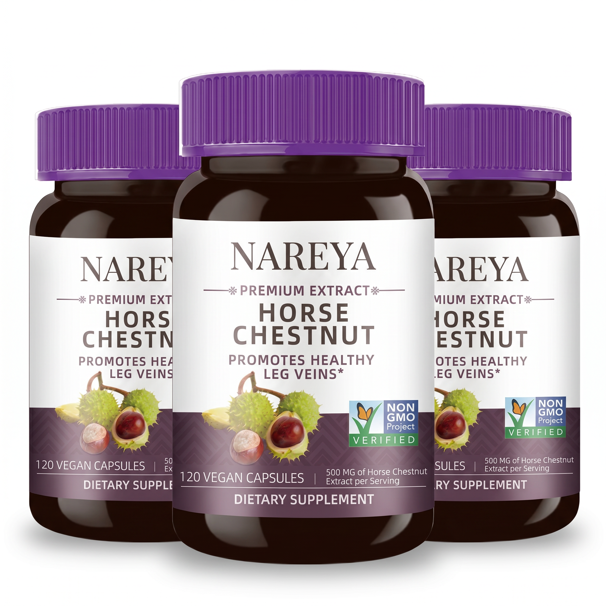 5 Nareya bottles