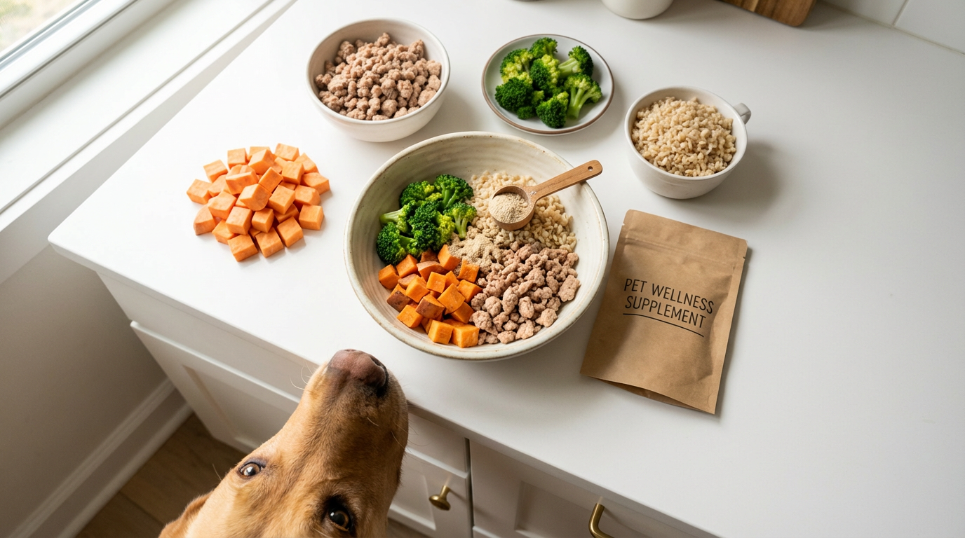 Essential Supplements for Homemade Dog Food - Plentum
