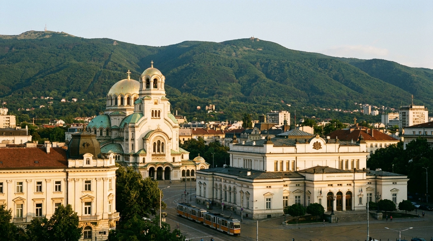 Study medicine in Bulgaria: a view of Sofia, the capital