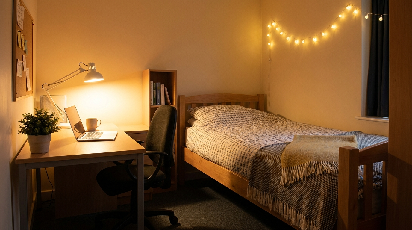 Affordable student accommodation, part of the cost of studying medicine in Latvia for international students