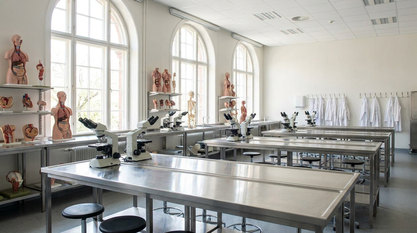 A medical teaching laboratory — study medicine in Malta
