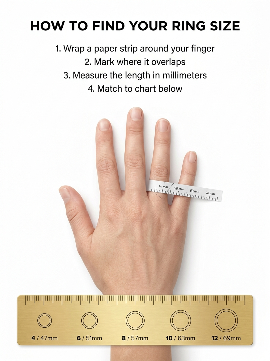 Ring sizing guide
