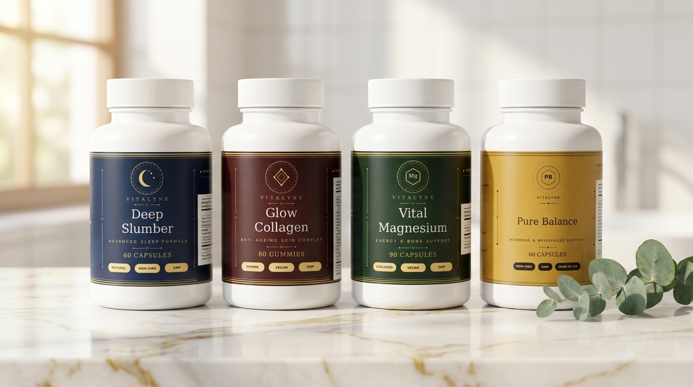 Vitalyne complete bundle — all four supplements