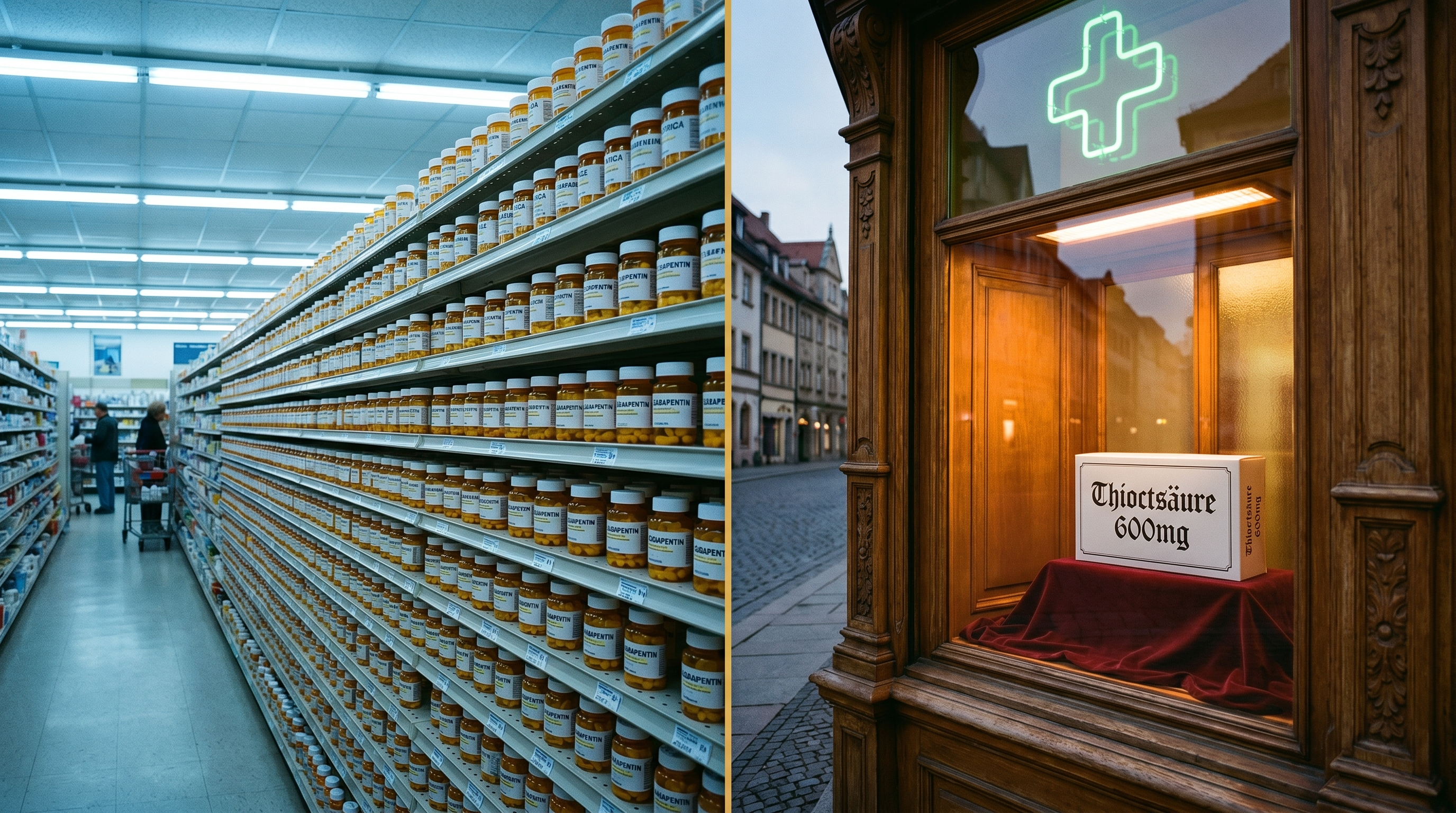 US pharmacy versus a German Apotheke