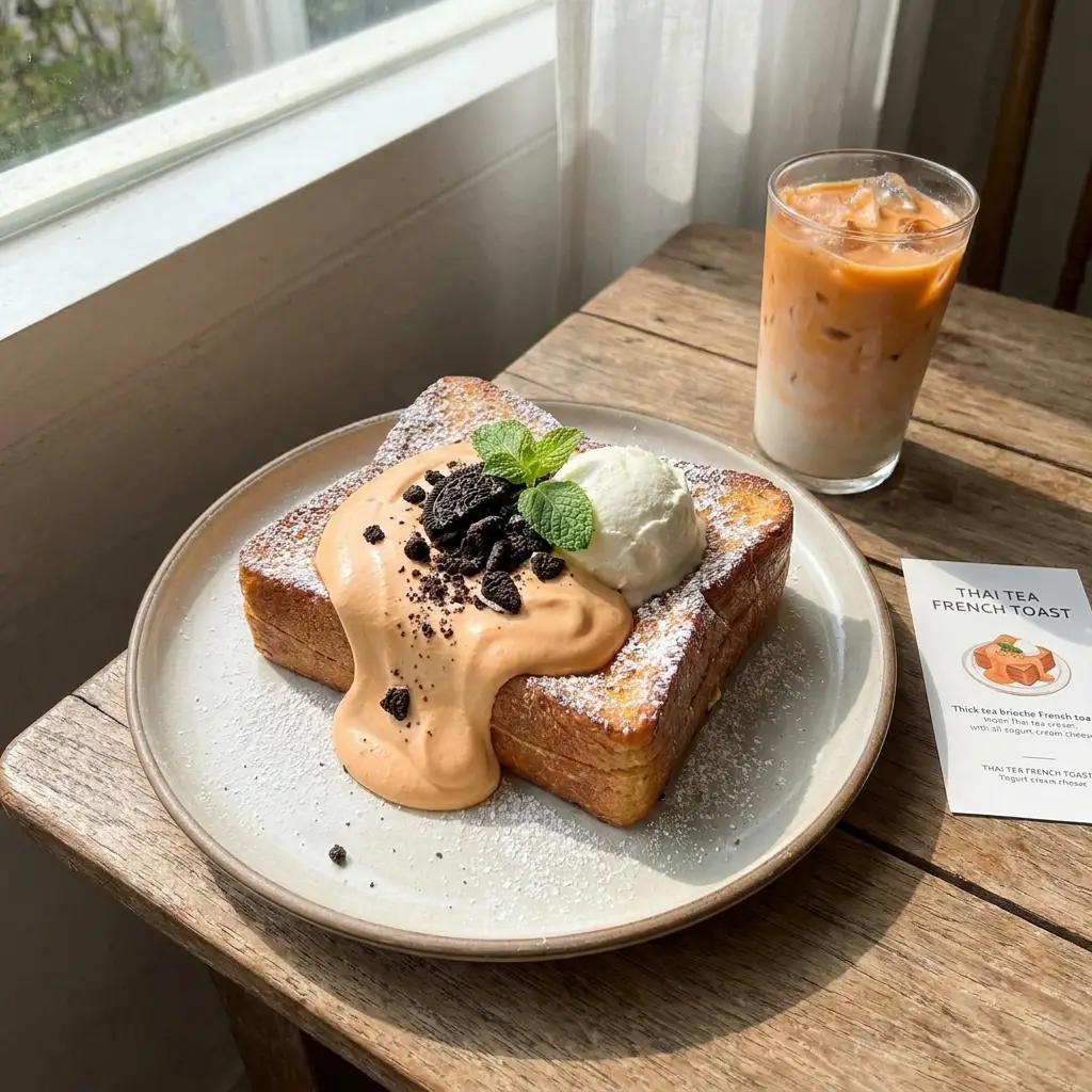 Thai Tea French Toast