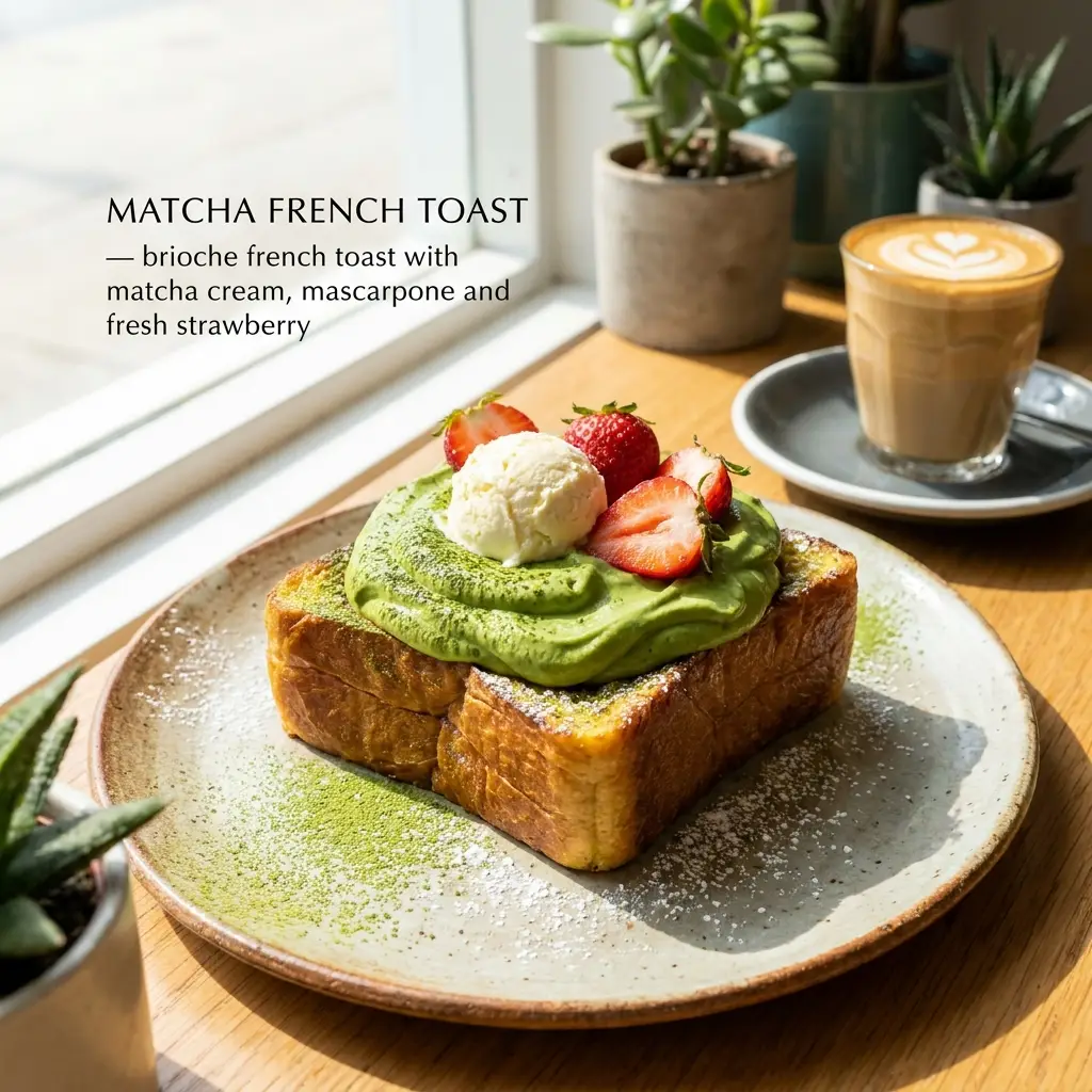 Matcha French Toast