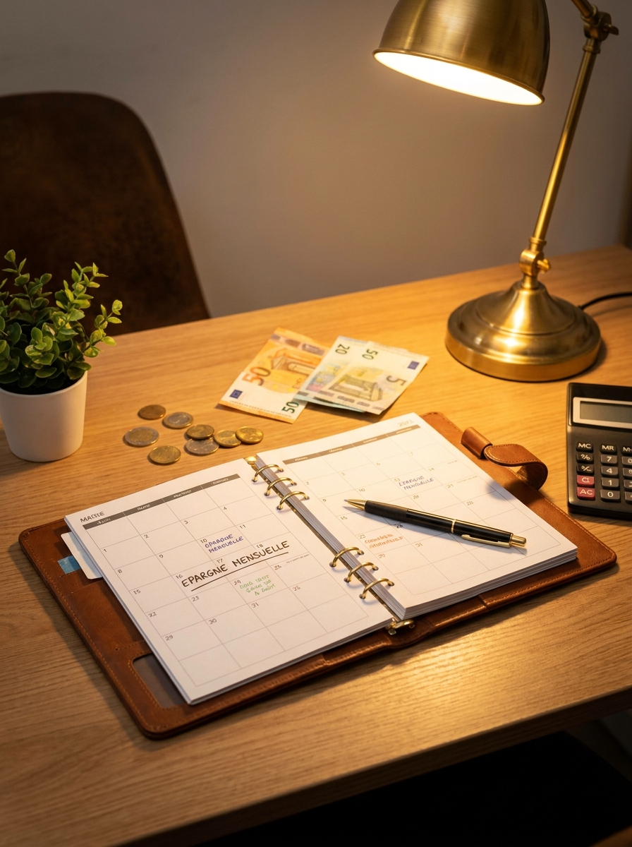 Calendrier versements PER épargne mensuelle