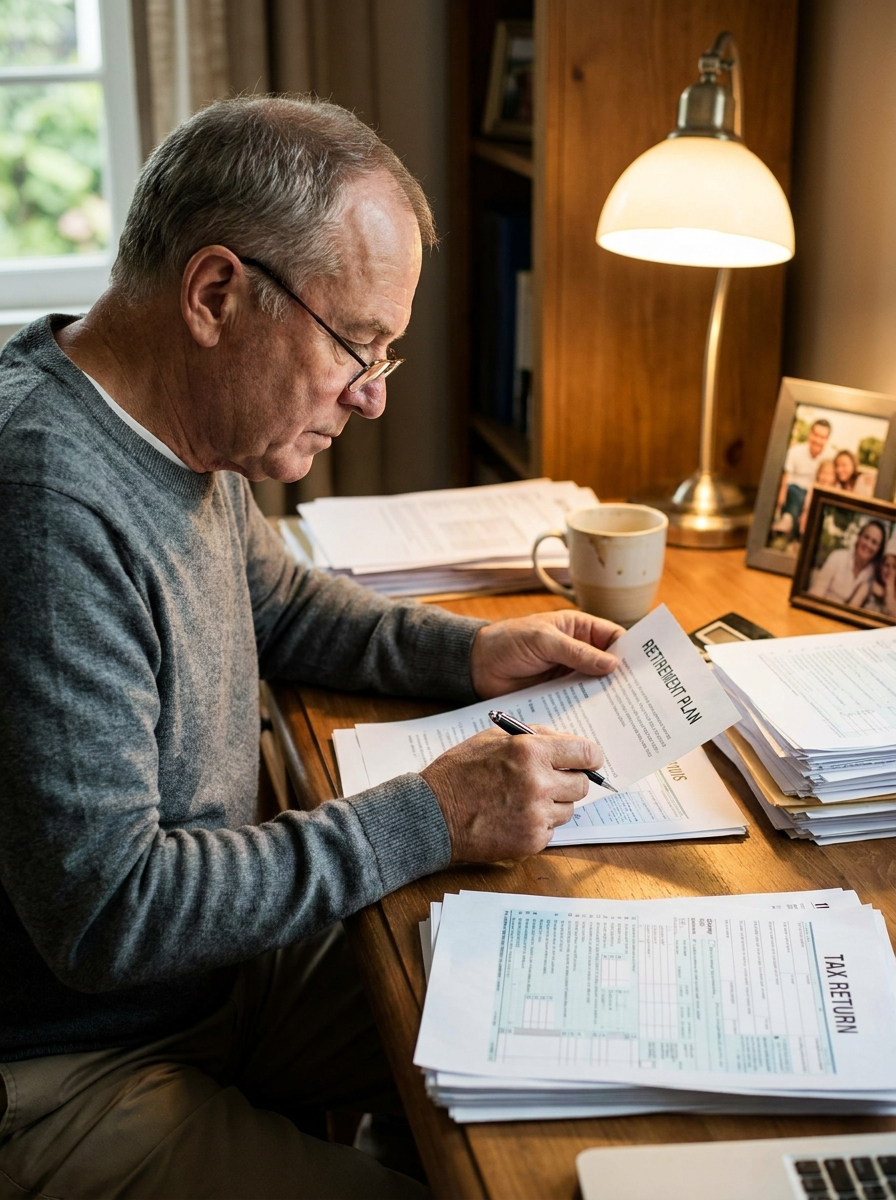 Senior retraité déclaration revenus fiscalité PER