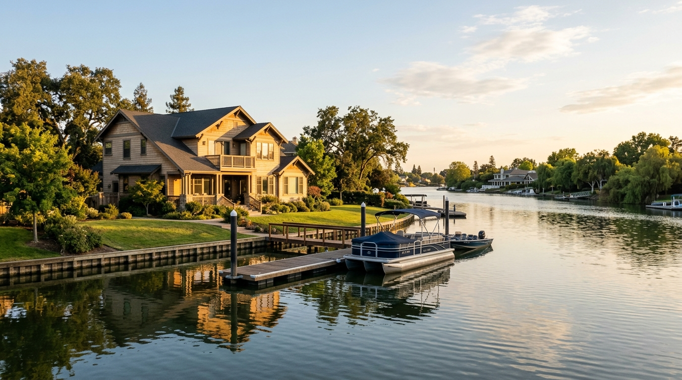 What Is It Like to Live on the Venetian / Buckley Cove Waterfront, Stockton CA?