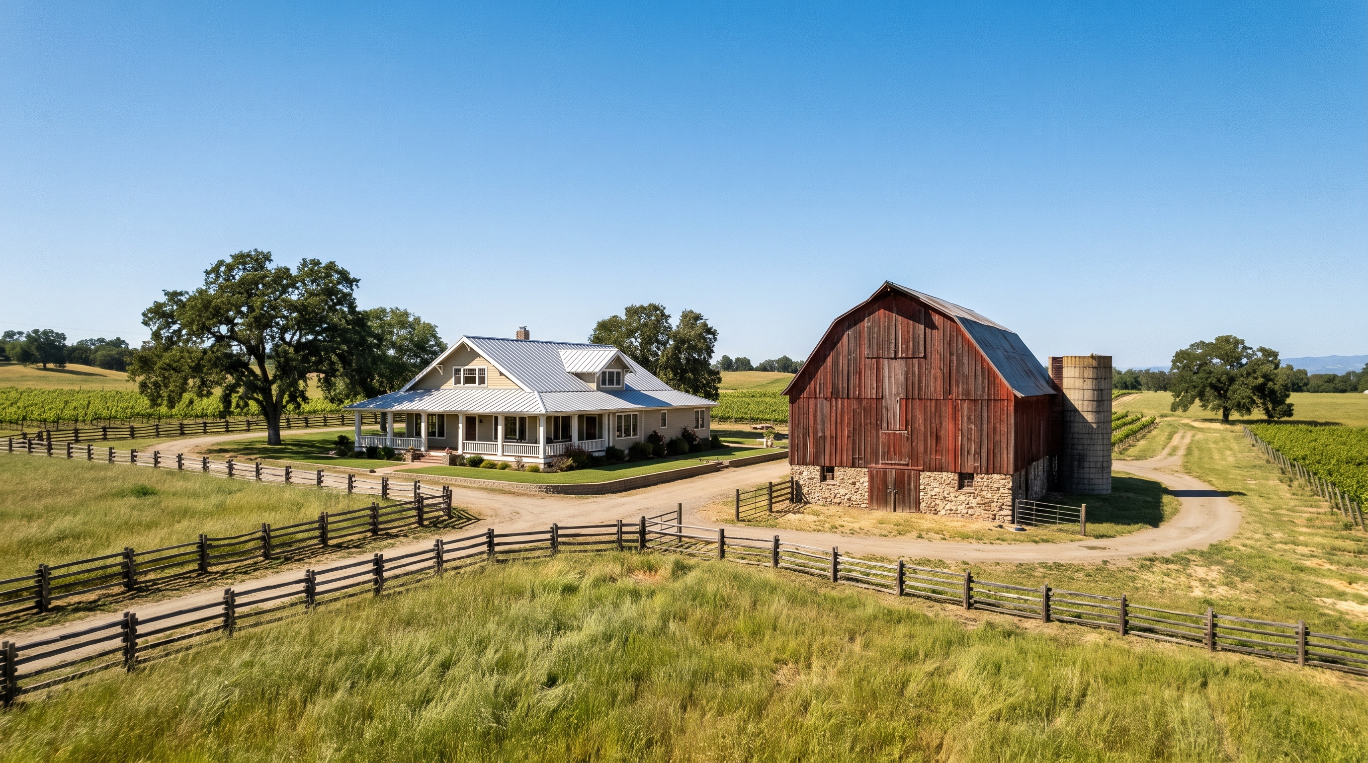 How Does a Buyer Get a Mortgage on a Woodbridge Home with Acreage and a Barn?
