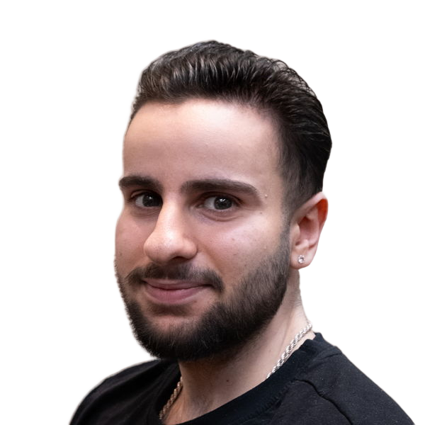 Adam, barberare på Tailor's Barber Arninge