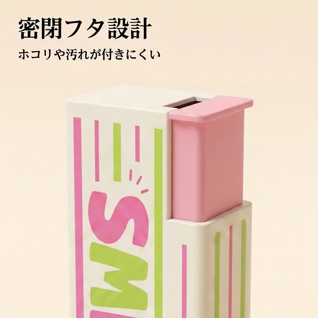 口に入れる一本まで、ケースの中に。