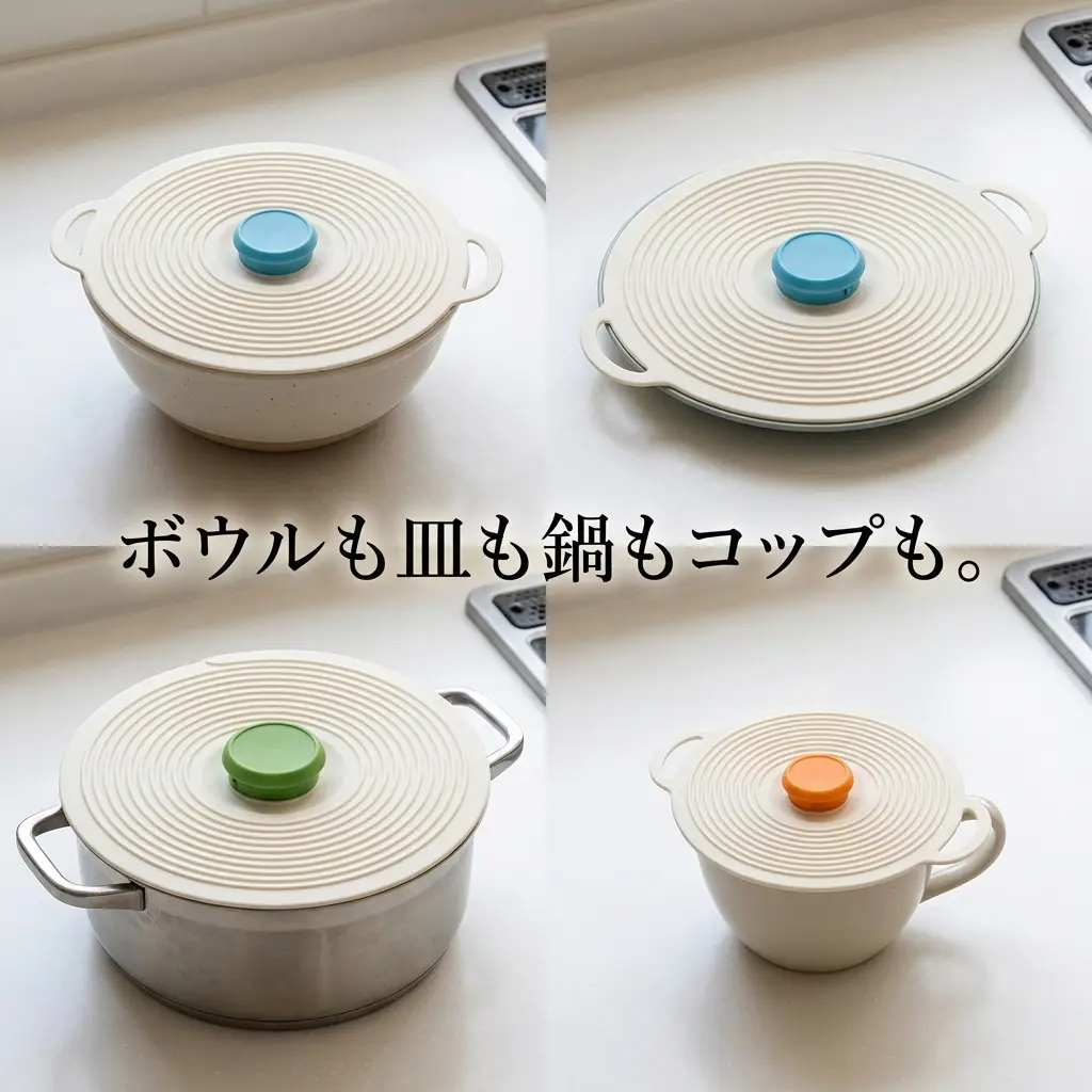 ボウルも、皿も、鍋も、コップも。