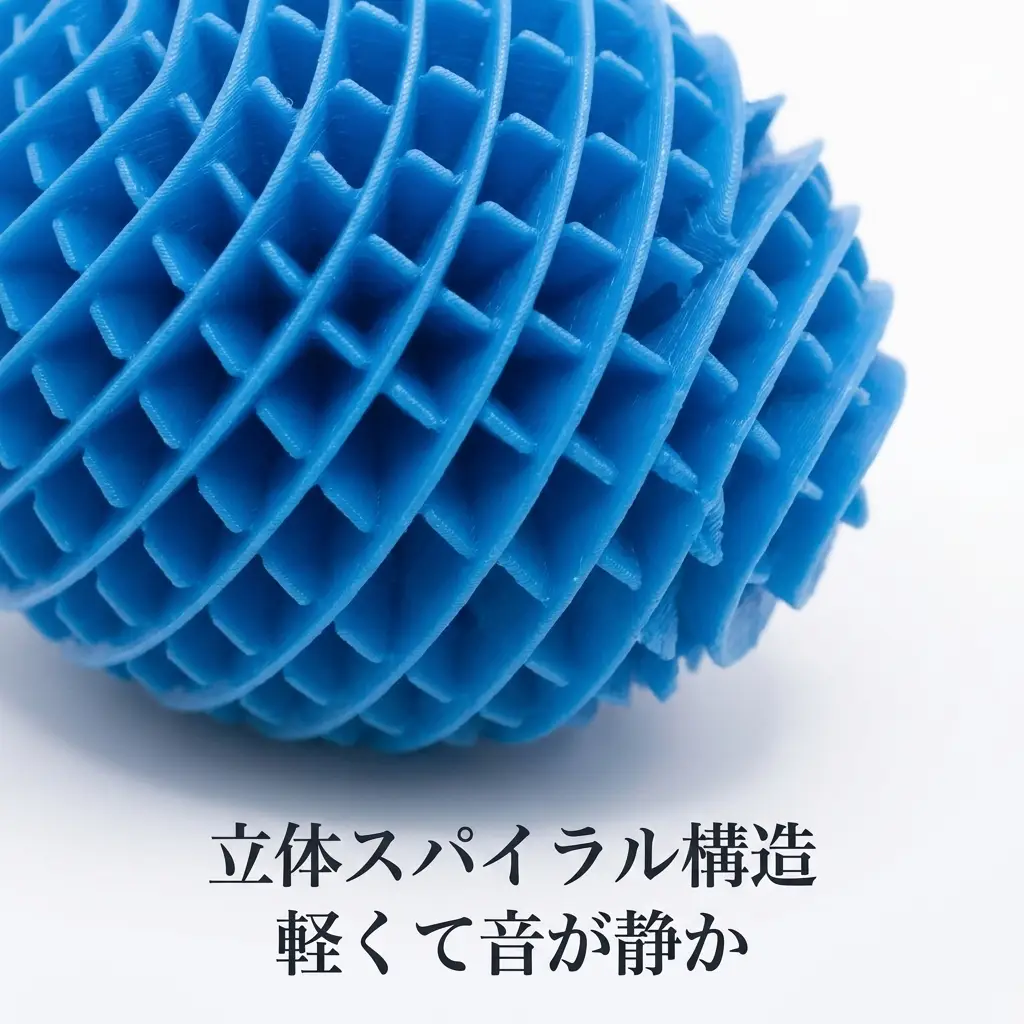 静かに使えるのびーるメッシュ