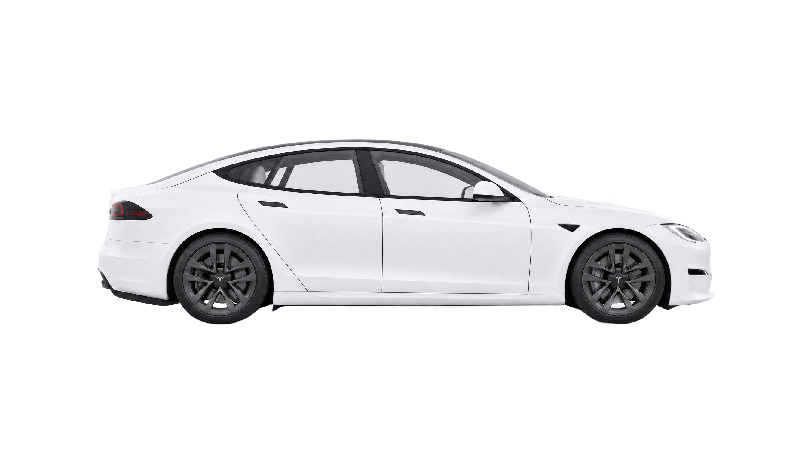 Tesla Model Three blanco