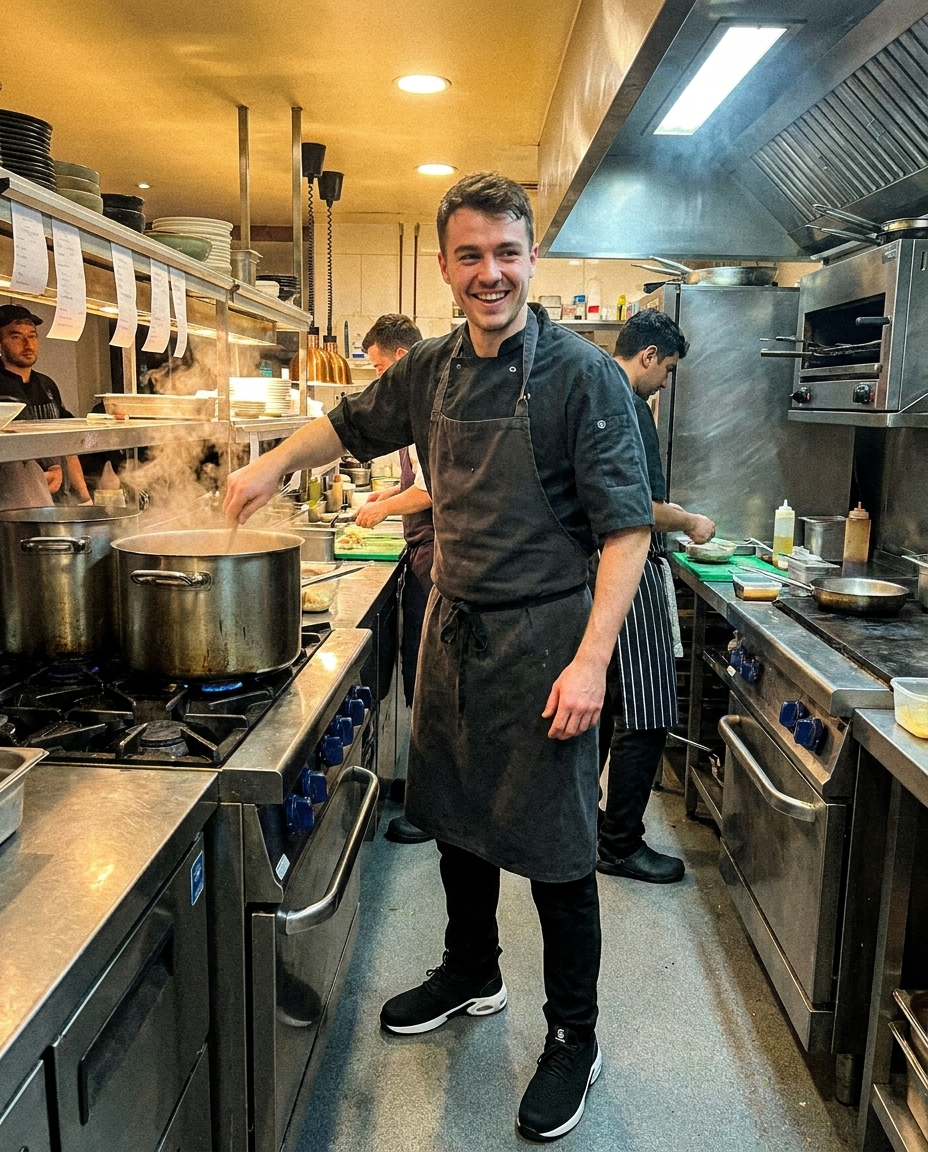 Kevin, Food Service Worker