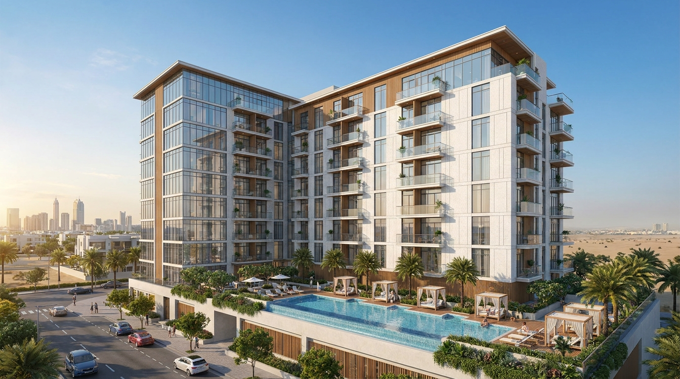 Immeuble Parkwood Residences à JVC Dubai