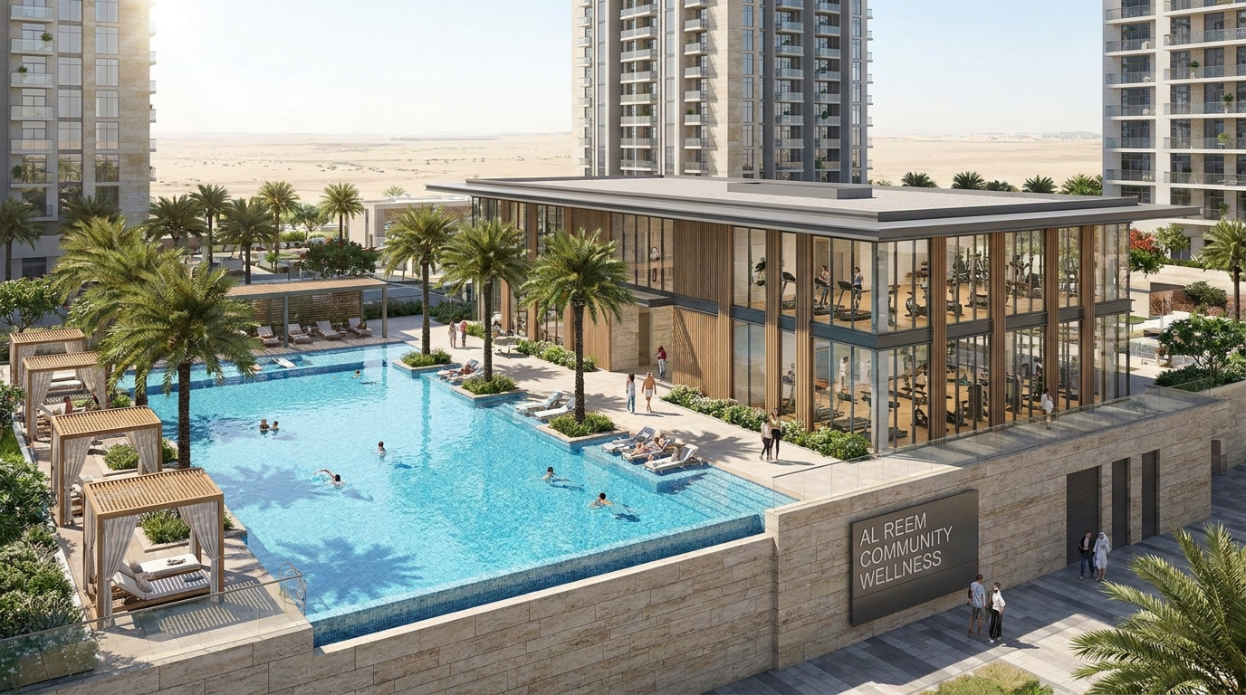 Piscine et espace gym ICONA Residence