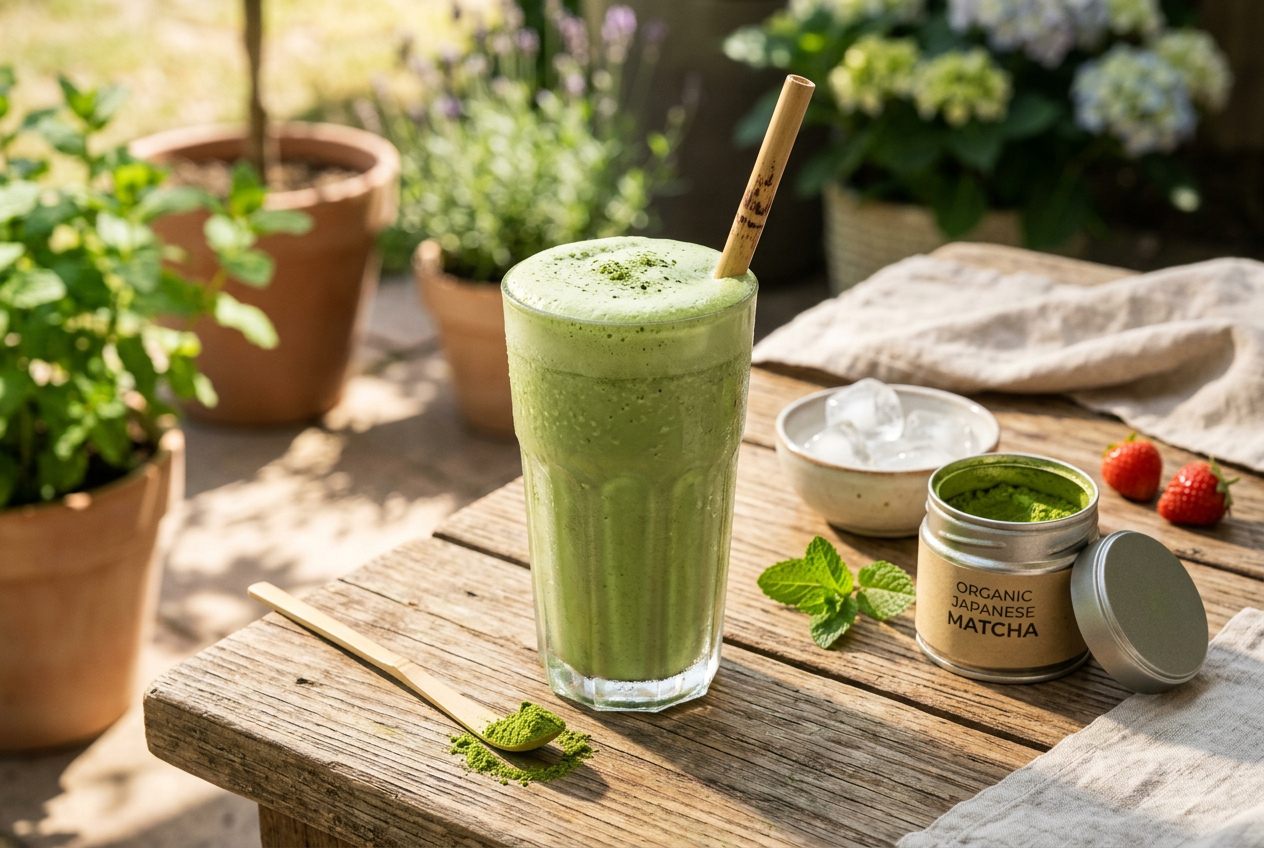 matcha frappe