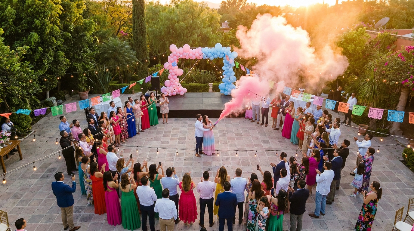 Fotografía de revelación de género por Gii Studio en Saltillo
