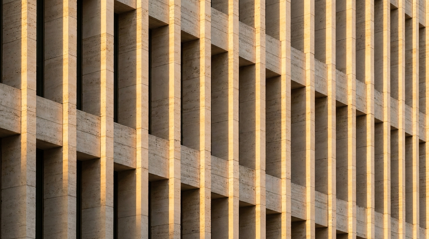 Limestone facade geometry