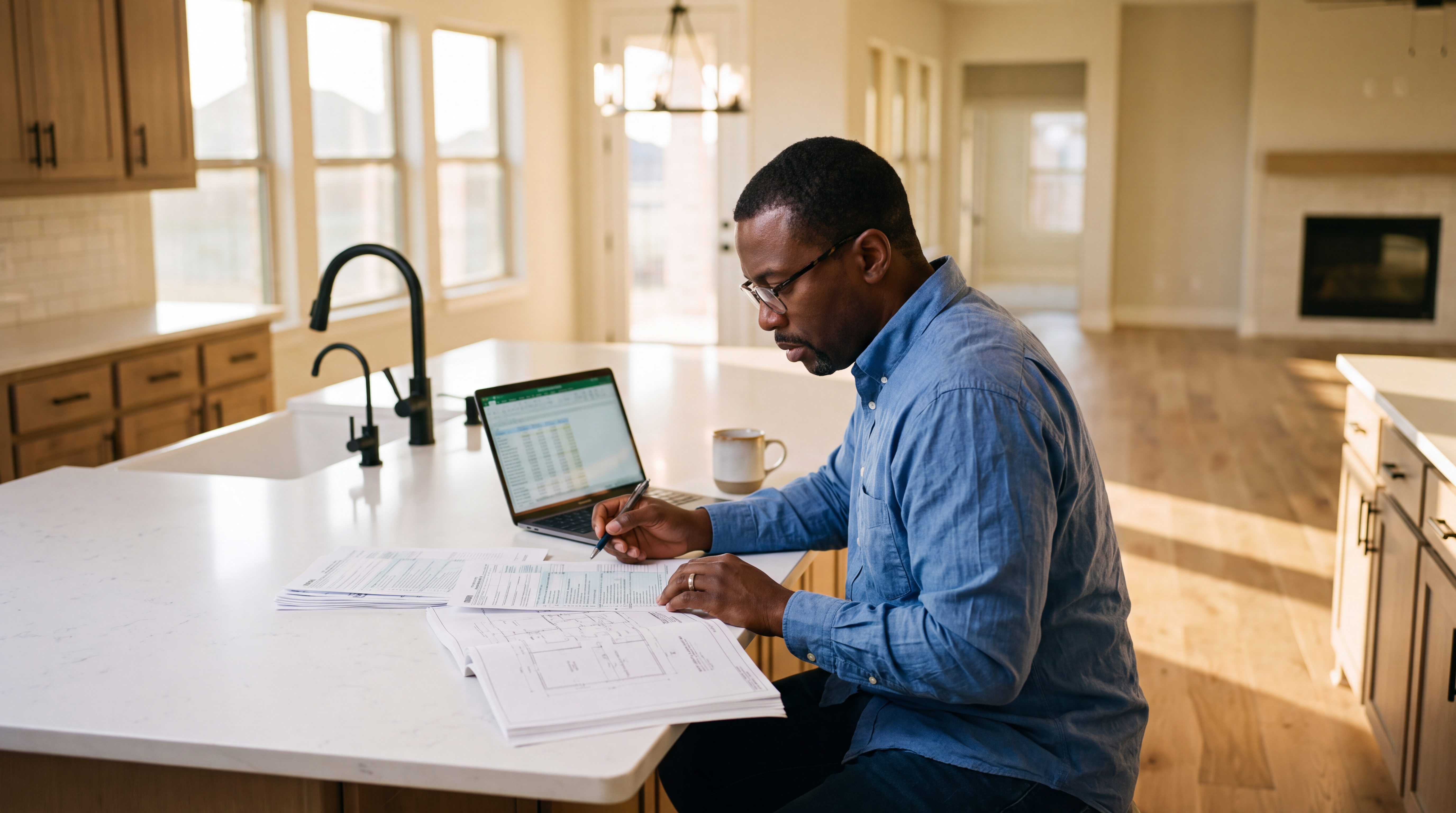 Self-Employed and Buying New Construction in Midlothian? Your Tax Return Is Lying About What You Can Afford (2026)