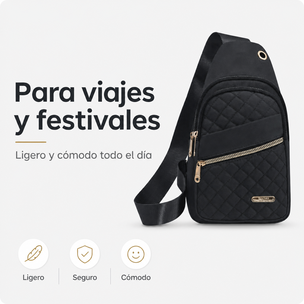 Para viajes y festivales