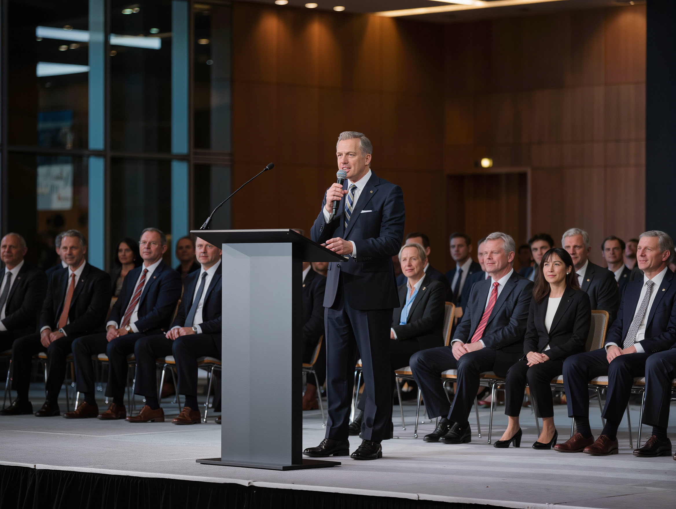 Attorney speaking at a legal industry conference panel