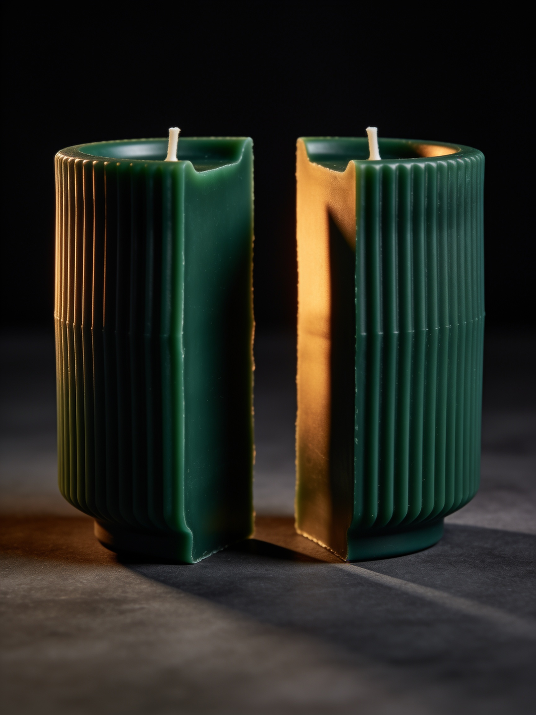 Wide Pillar Candles mold