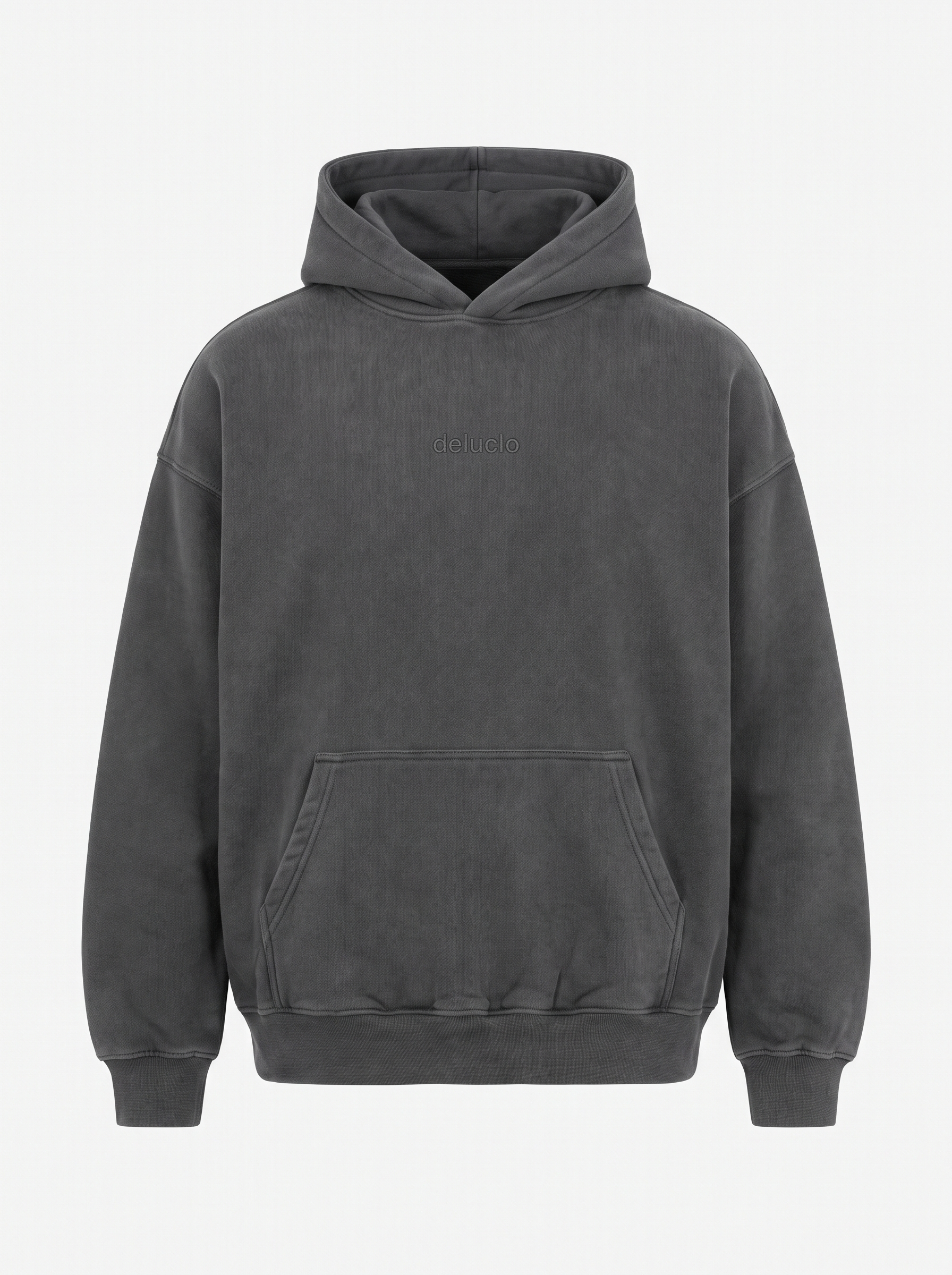 Core Heavyweight Hoodie — Washed Charcoal