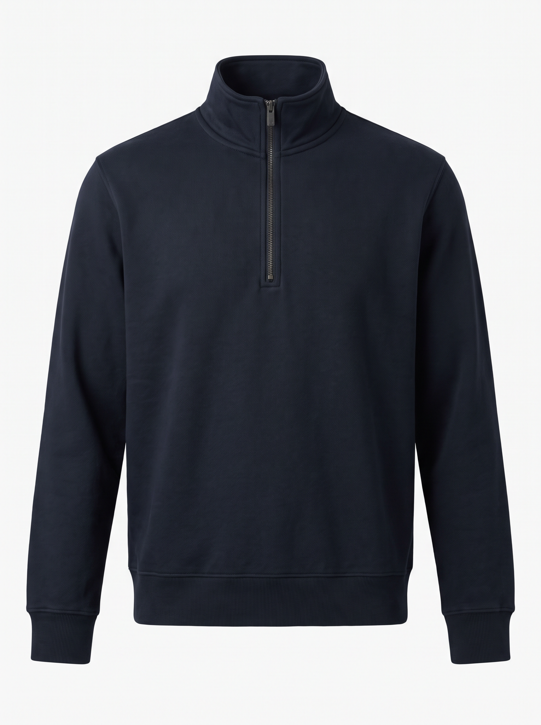 Half-Zip Sweat — Midnight Navy