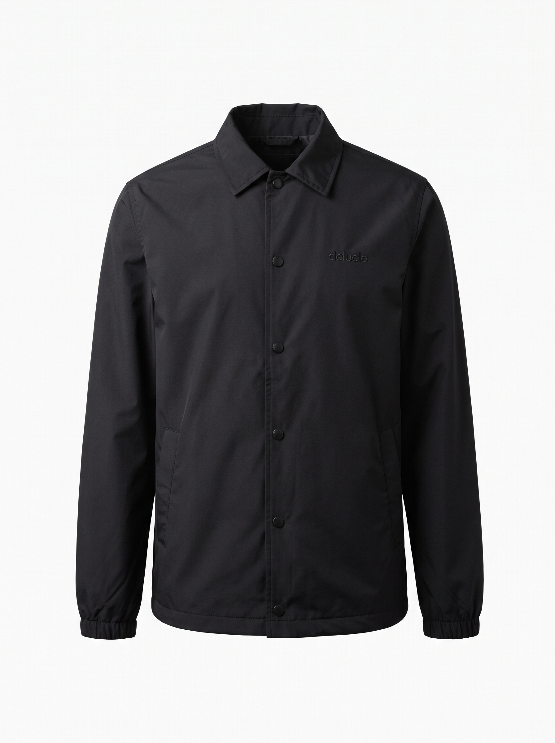 Coach Jacket — Jet Black