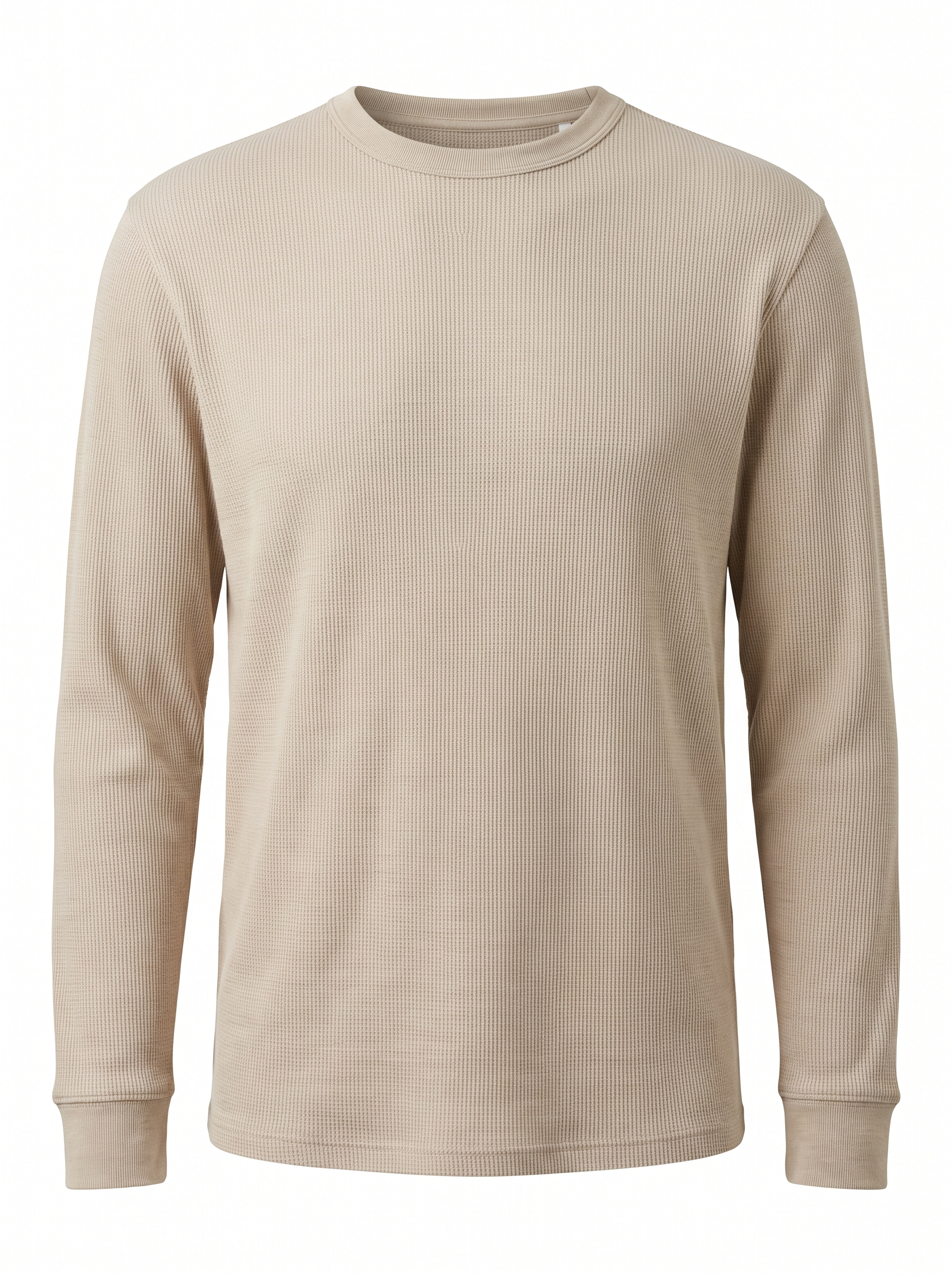 Waffle Longsleeve — Oat