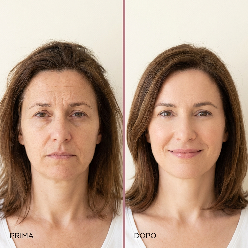 Laura prima e dopo