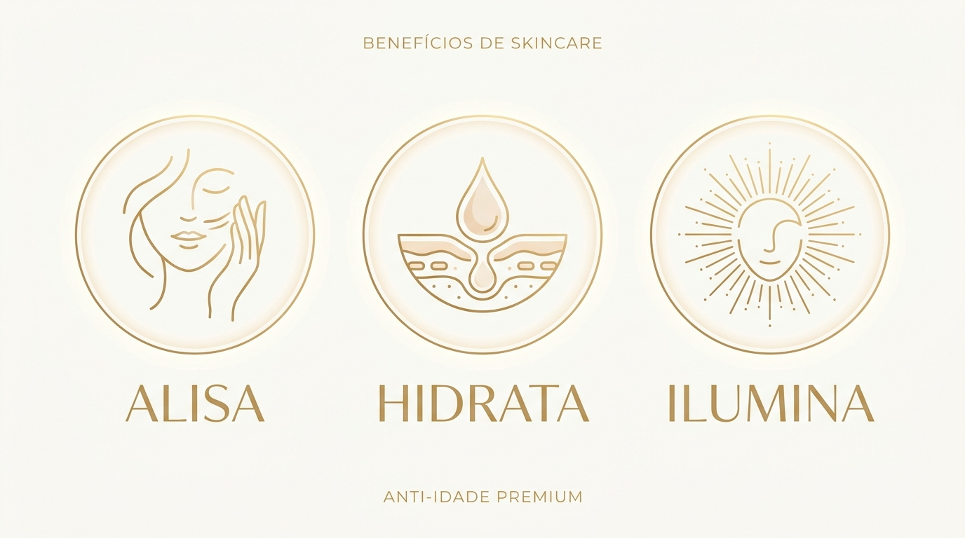 Como atua Rivénera: distende, idrata, illumina
