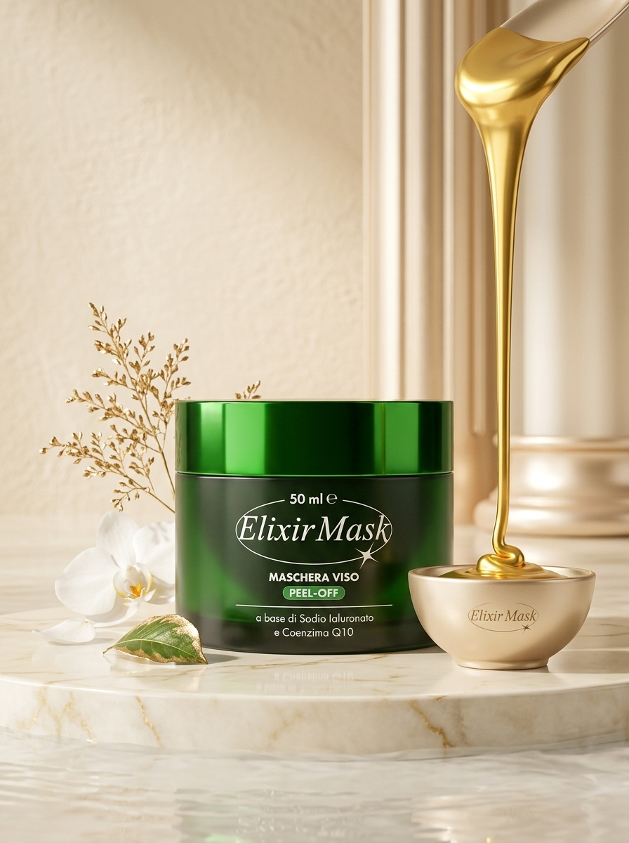 ELIXIR MASK maschera peel off all'oro