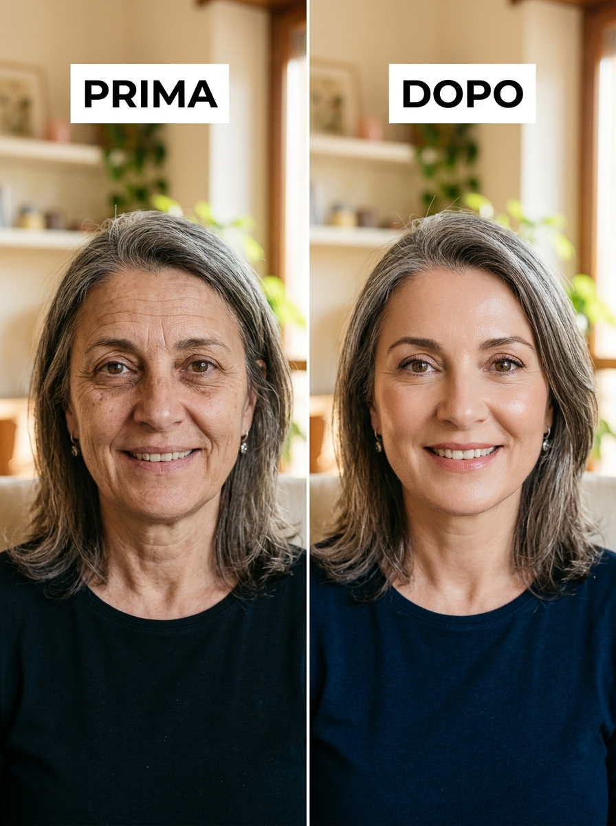 Francesca prima e dopo